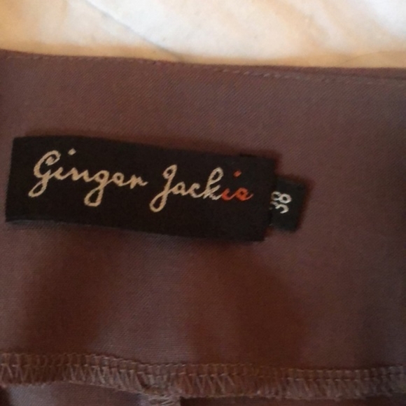 Ginger Jackie Tailor Vintage 50s New Look Pinup Dress Size 38/6 - Picture 10 of 12